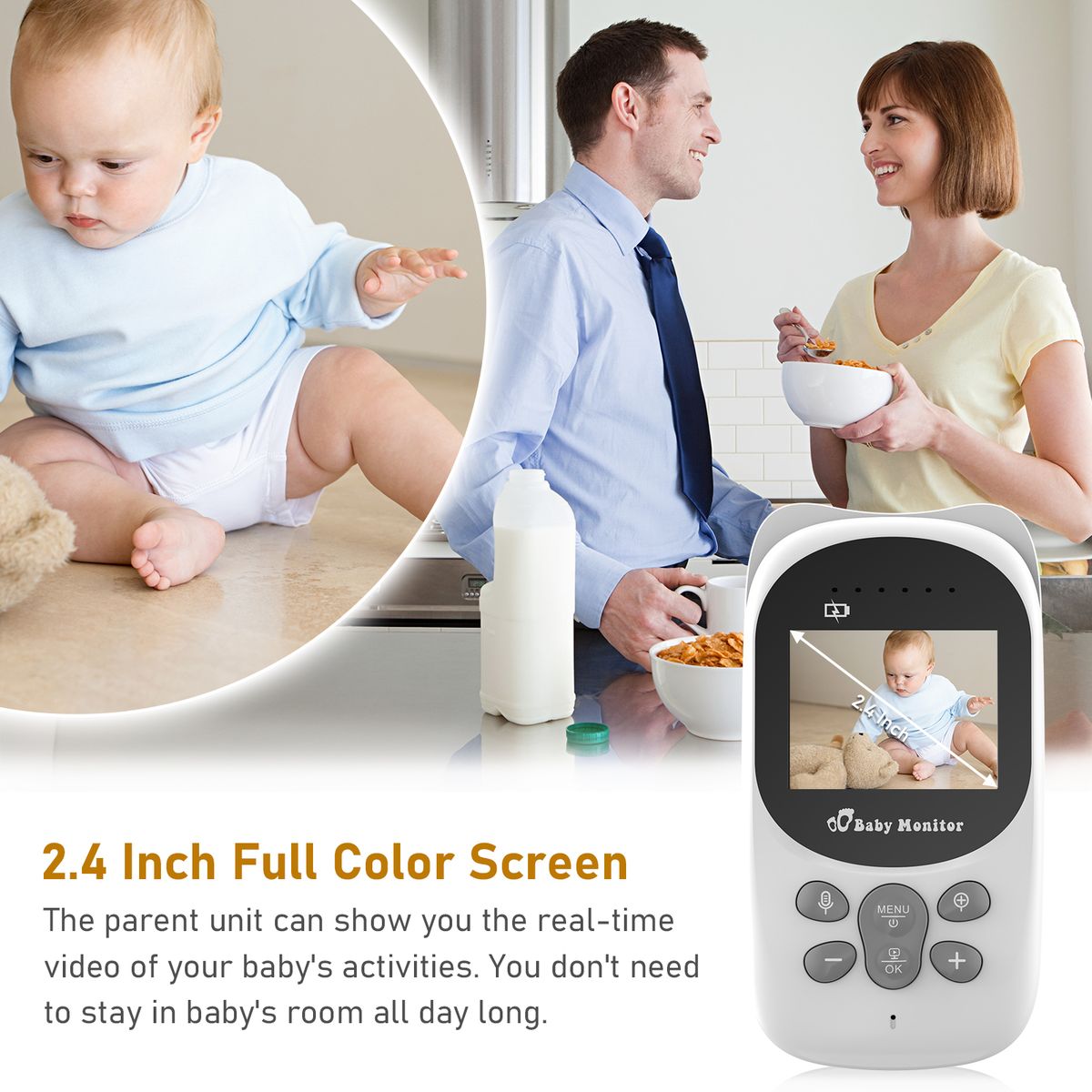 Wireless Baby Monitor Digital Camera Video Monitor For Kids