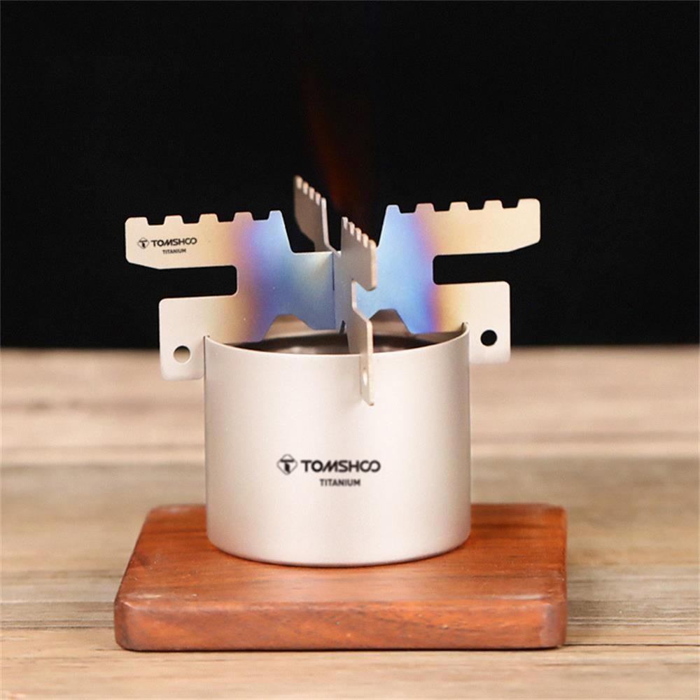 Mini Alcohol Stove Lightweight Titanium  Spirit Alcohol