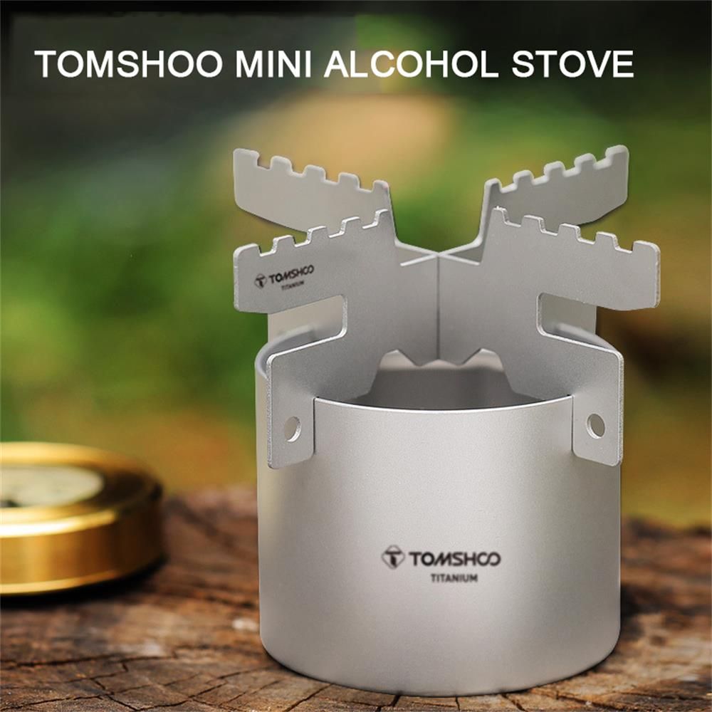 Mini Alcohol Stove Lightweight Titanium  Spirit Alcohol