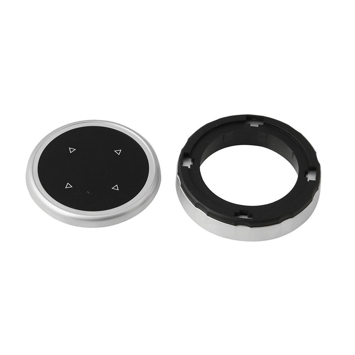 Car Multimedia Button Knob Cover Frame Trim Replacement For