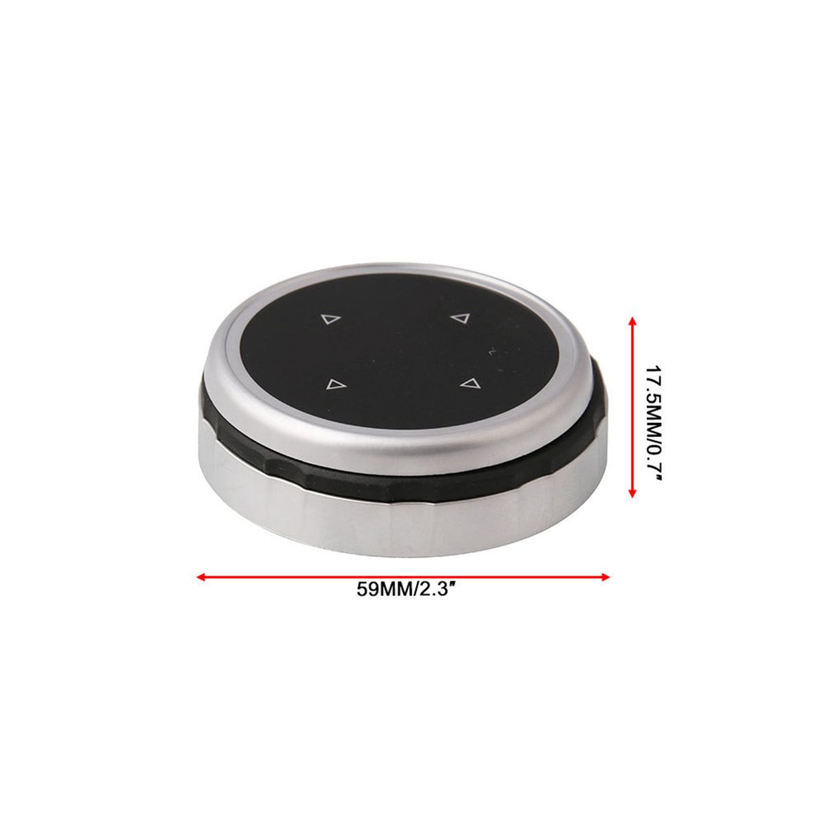 Car Multimedia Button Knob Cover Frame Trim Replacement For