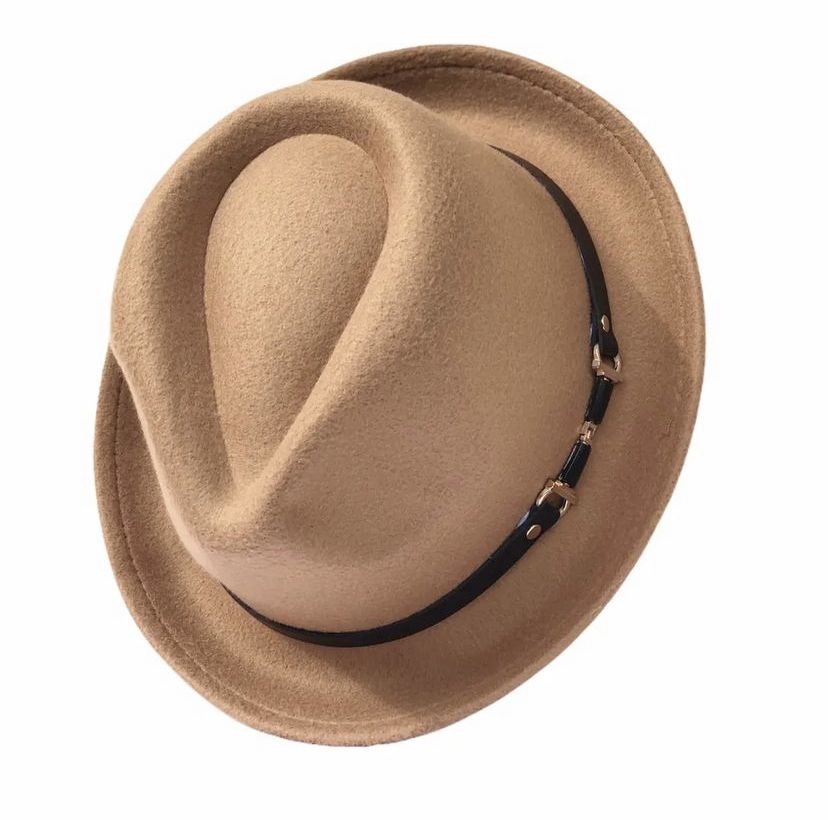 SHORT SUPERIOR QUALITY LUXURY FEDORA PANAMA HAT