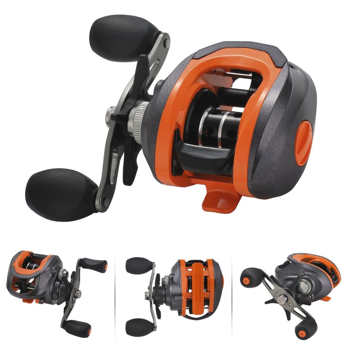 Ultralight Baitcasting Reel 17+1BB High Speed 7.2:1 Gear