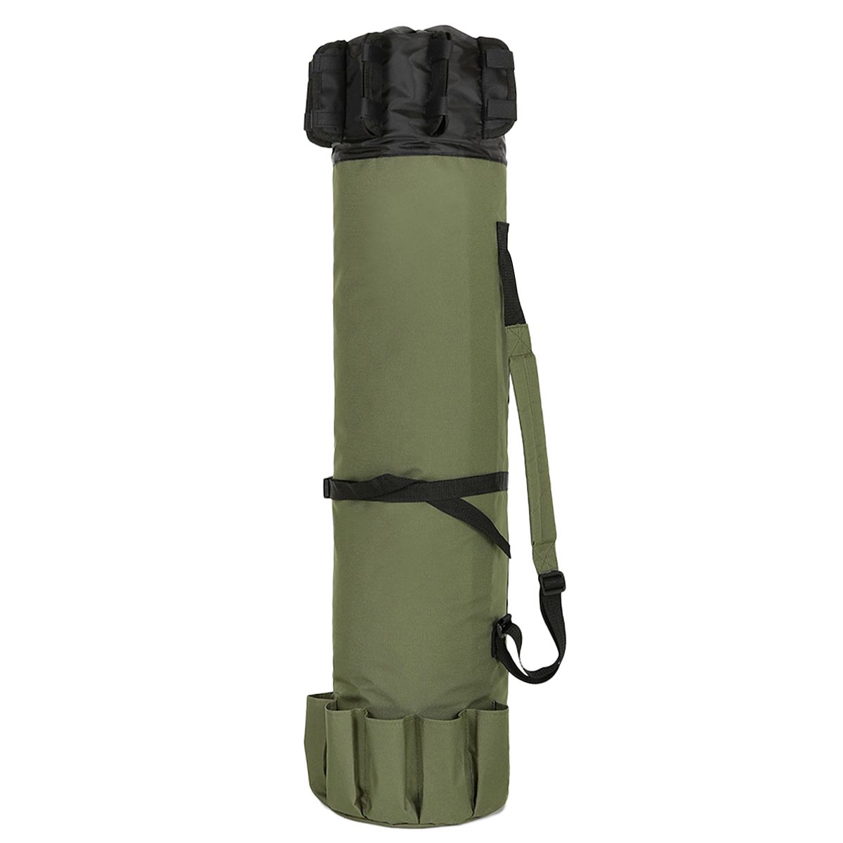 Folding Fishing Pole Bag Portable Fishing Rod Case Pole