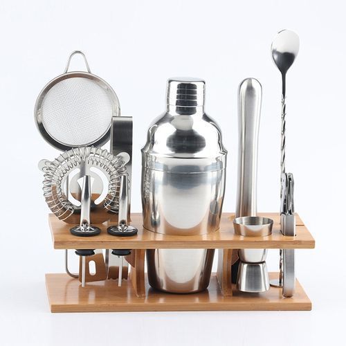 11 In 1 Stainless Steel Cocktail Tools Set - 500ml