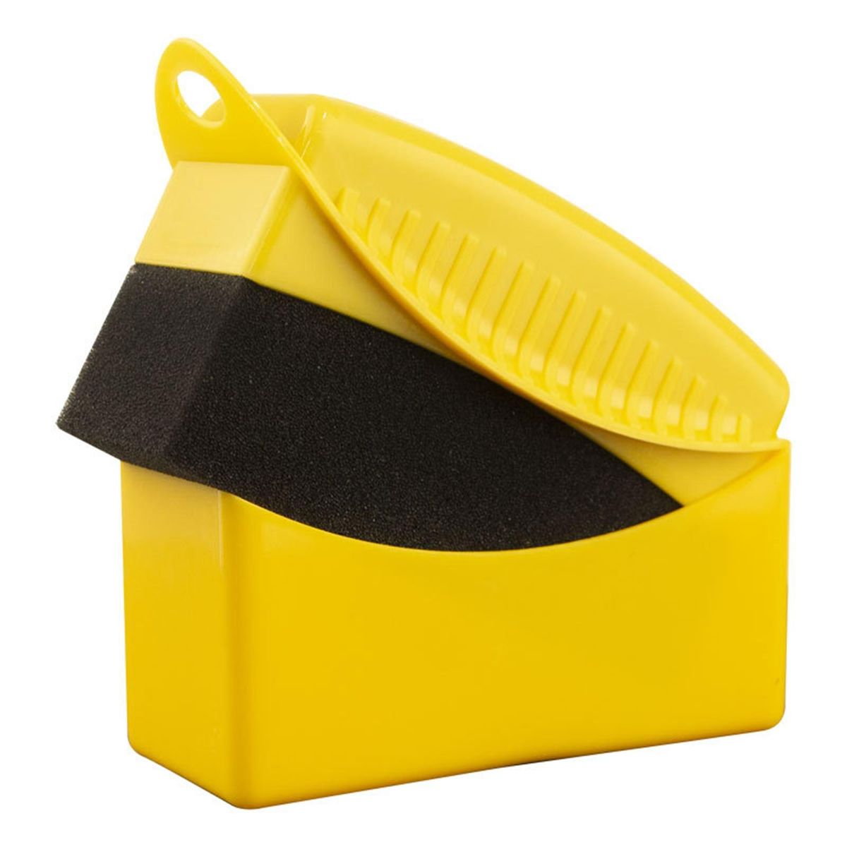 Car Tire Applicator Tire Care Kit 2pcs Soft Applicator Pads for Waxing Yellow