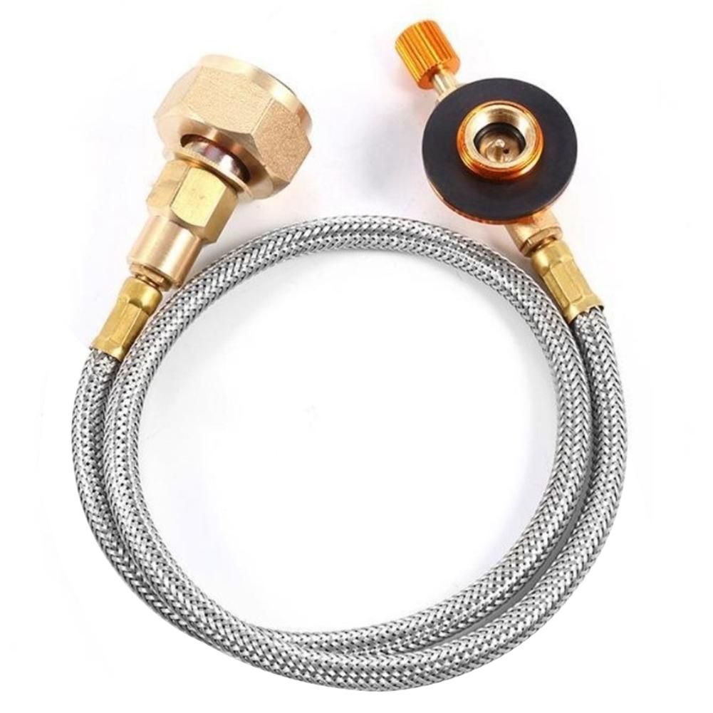 Outdoor Camping Gas Stove Propane Refill Adapter Burner LPG