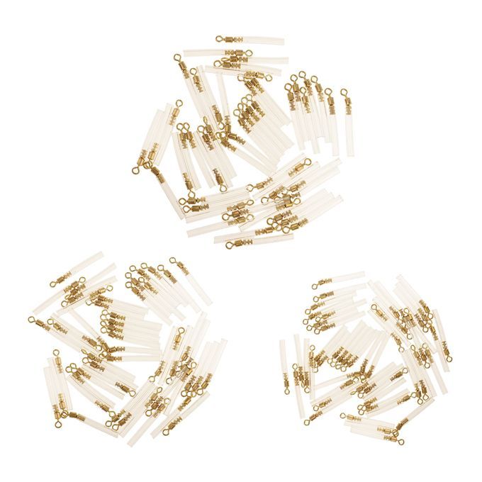 50pcs Carp   Copper Head Rotating  Float Plastic L