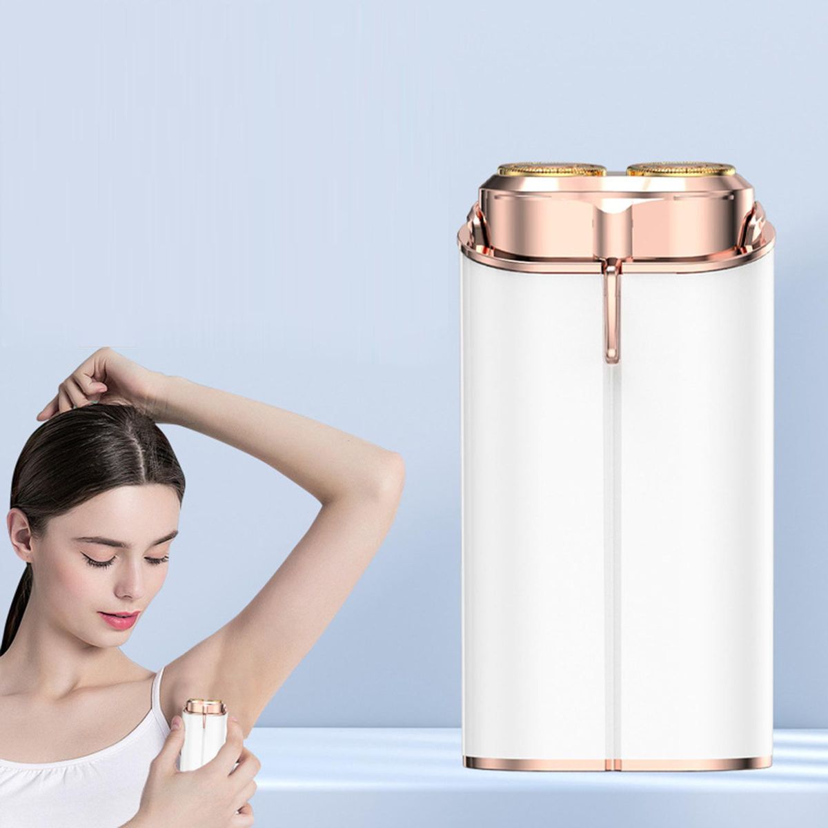 Portable Electric  Body Hair Removal Battery Powered