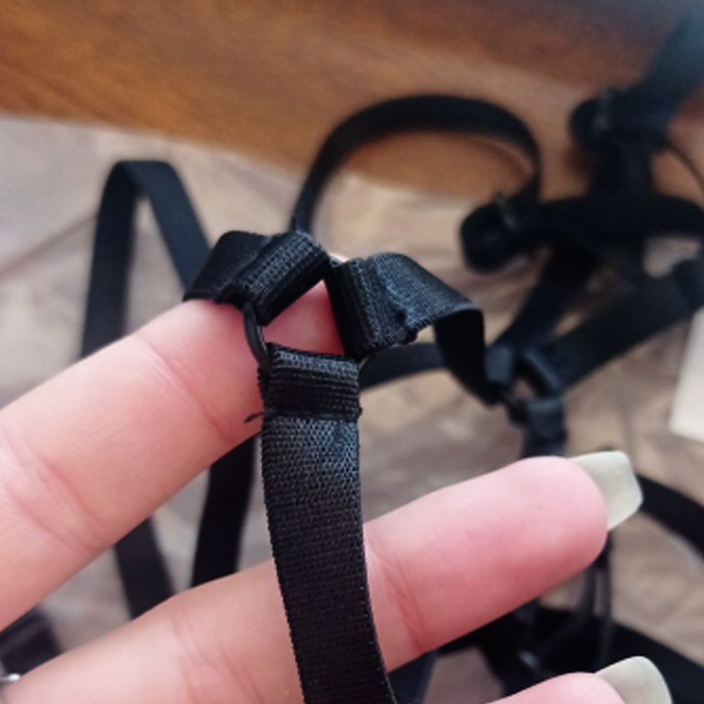 Women Panties Plus Size Sexy Strappy Thong Black