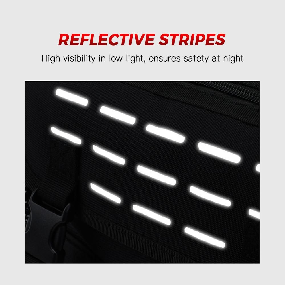 Fishing Tackle Bag Outdoor Fishing Tackle Storage Bag Waist Bag Cross Body Fishing Pack for Hunting Hiking Camping