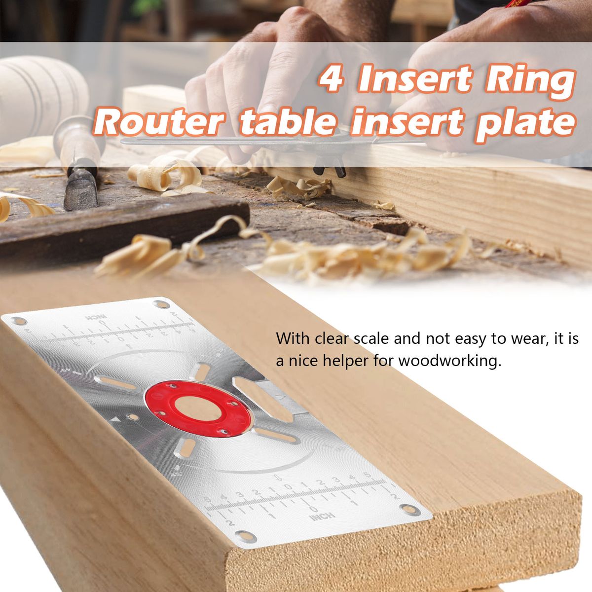 Router Table Insert Plate Aluminum Trimming Machine
