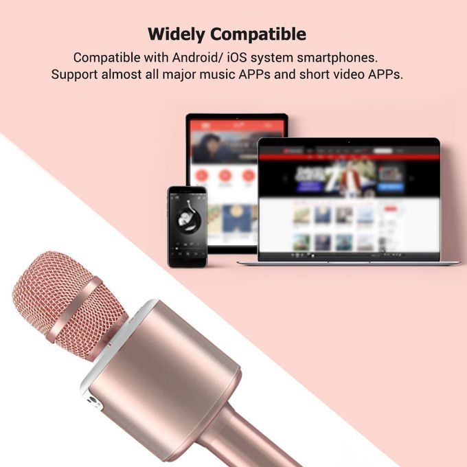Professional N6 Wireless BT Karaoke Microphone With Dancing