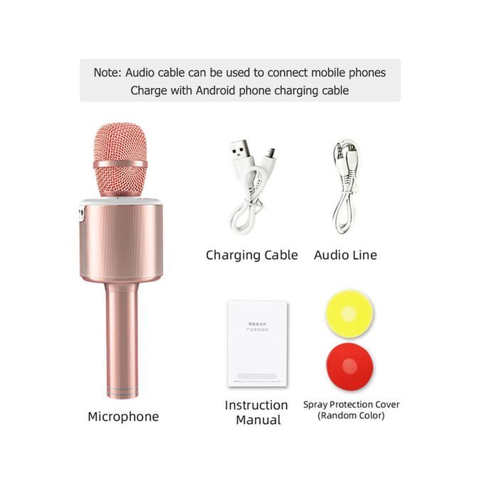 Professional N6 Wireless BT Karaoke Microphone With Dancing