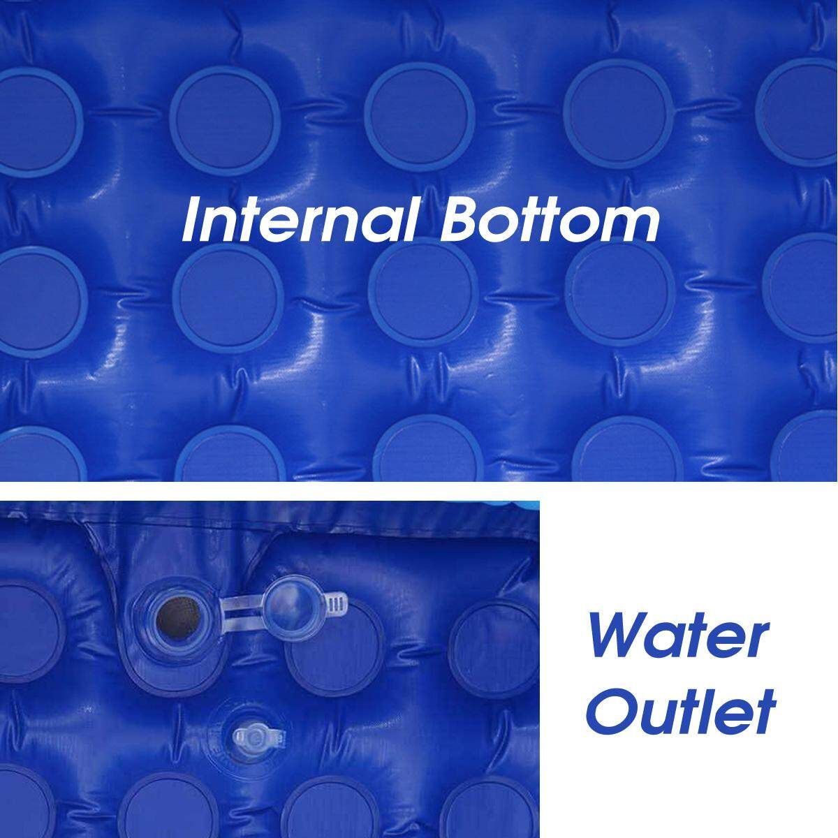 120/130/150/180cm Kids Inflatable Swimming Pool Indoor Home Children Swim Bathe Deep Blue