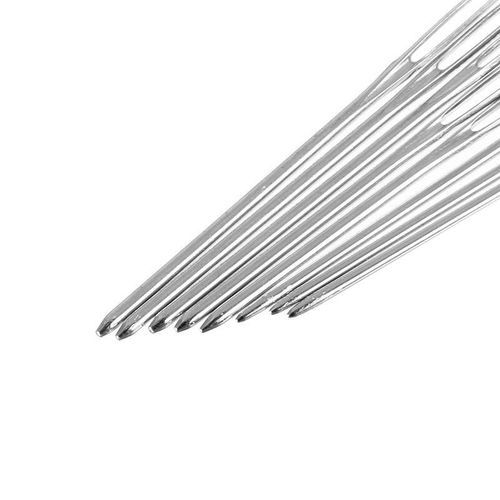 27 Pcs / Lot Big Eye Needles Blunt White 7cm Long Large Hole NOT Sharp Sewing Kniting Embroidery Tool Hand DIY Needlework Plus