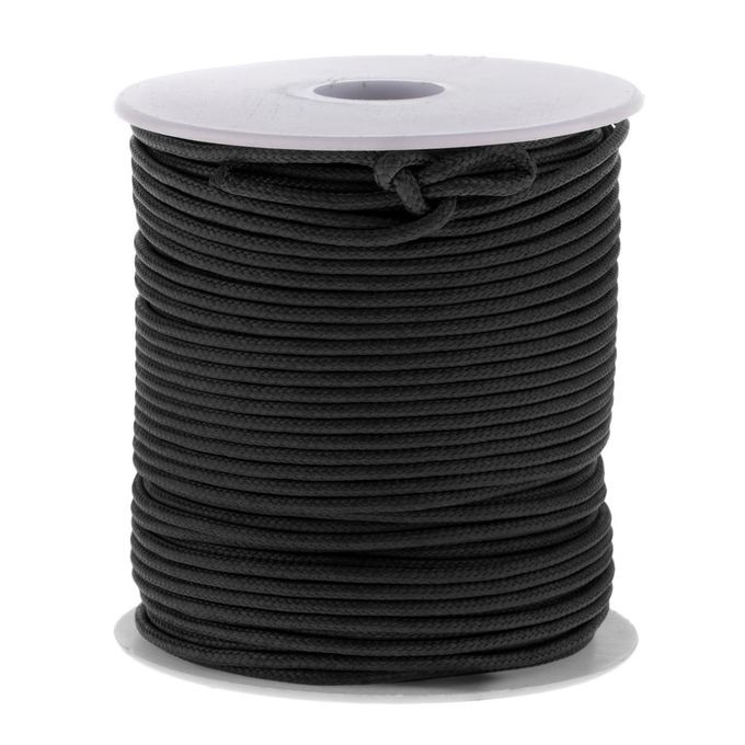 Multifilament 16 Stands Abrasion Resistant Braided  100m Black
