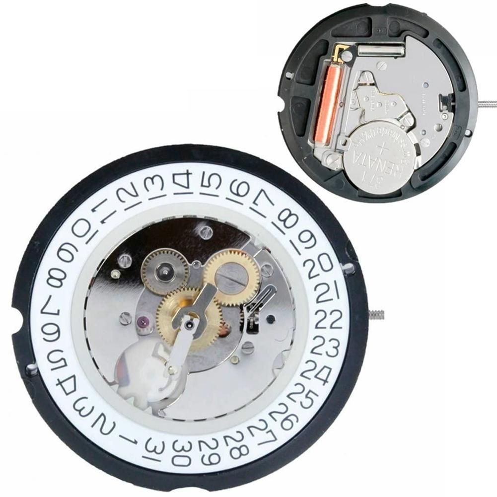 1 PCS 515H 24Hours 4Hands/Pins Quartz Watch