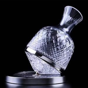 Creative Rotary Decanter For St. Louis Home Wine With The Same Gyroscopic Dispenser, Glass Decanter
