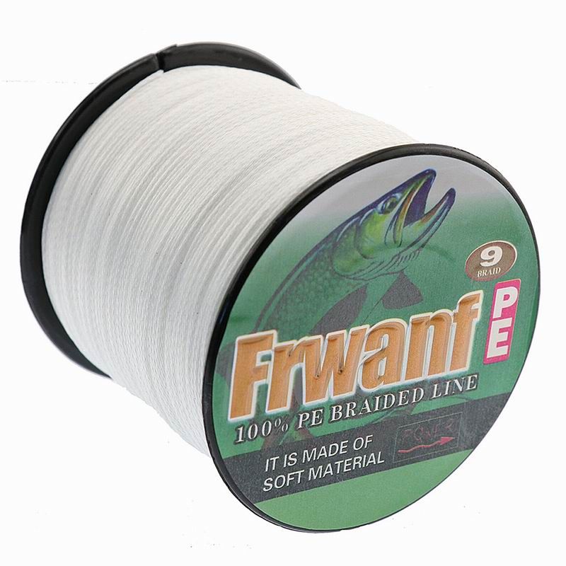 Frwanf 9 Carp Fishing Line Strong 15-110LB Rope PE Multifilament Braided Strand Strength Super Fishing Line 9 300M Strands