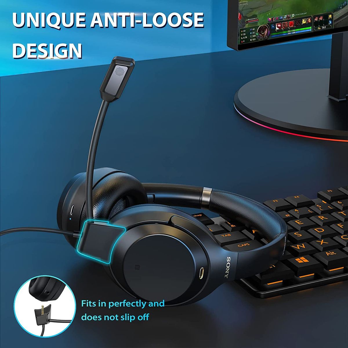 Suitable For Sony WH-1000XM3/XM4 Headphone Cable 3.5 Audio