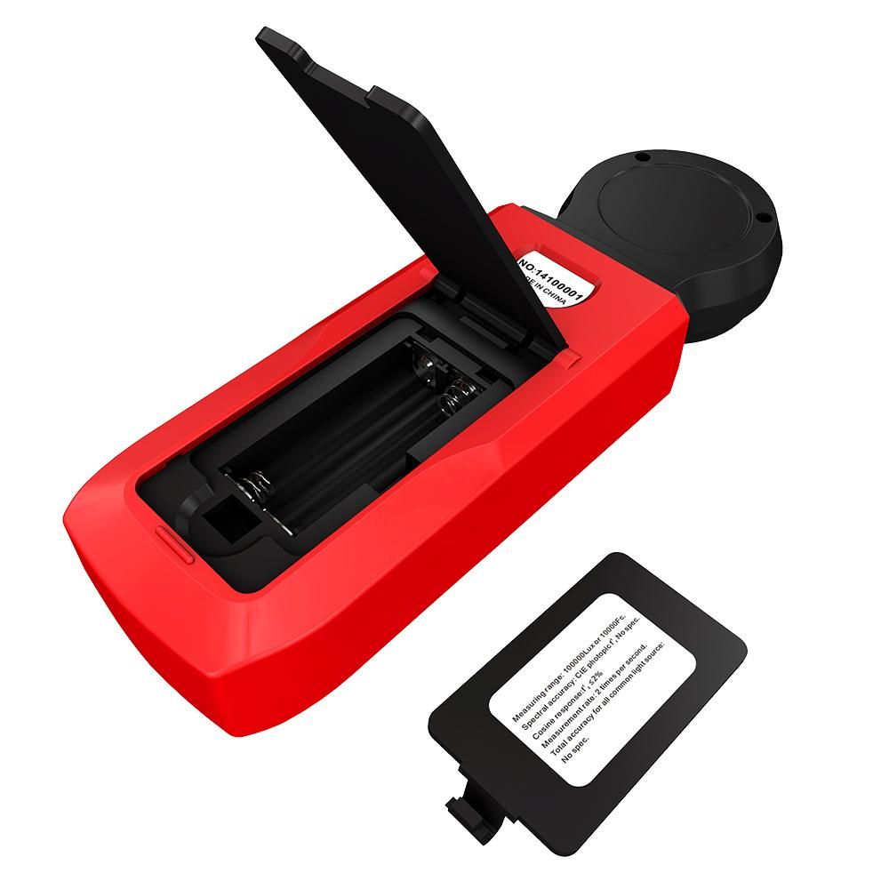TASI Handheld Lux Meter Mini LCD Luminometer Digital Photometer Luxmeter Light Meter Illuminometer 0-100000 Lux with Max/Min/Data Hold Mode