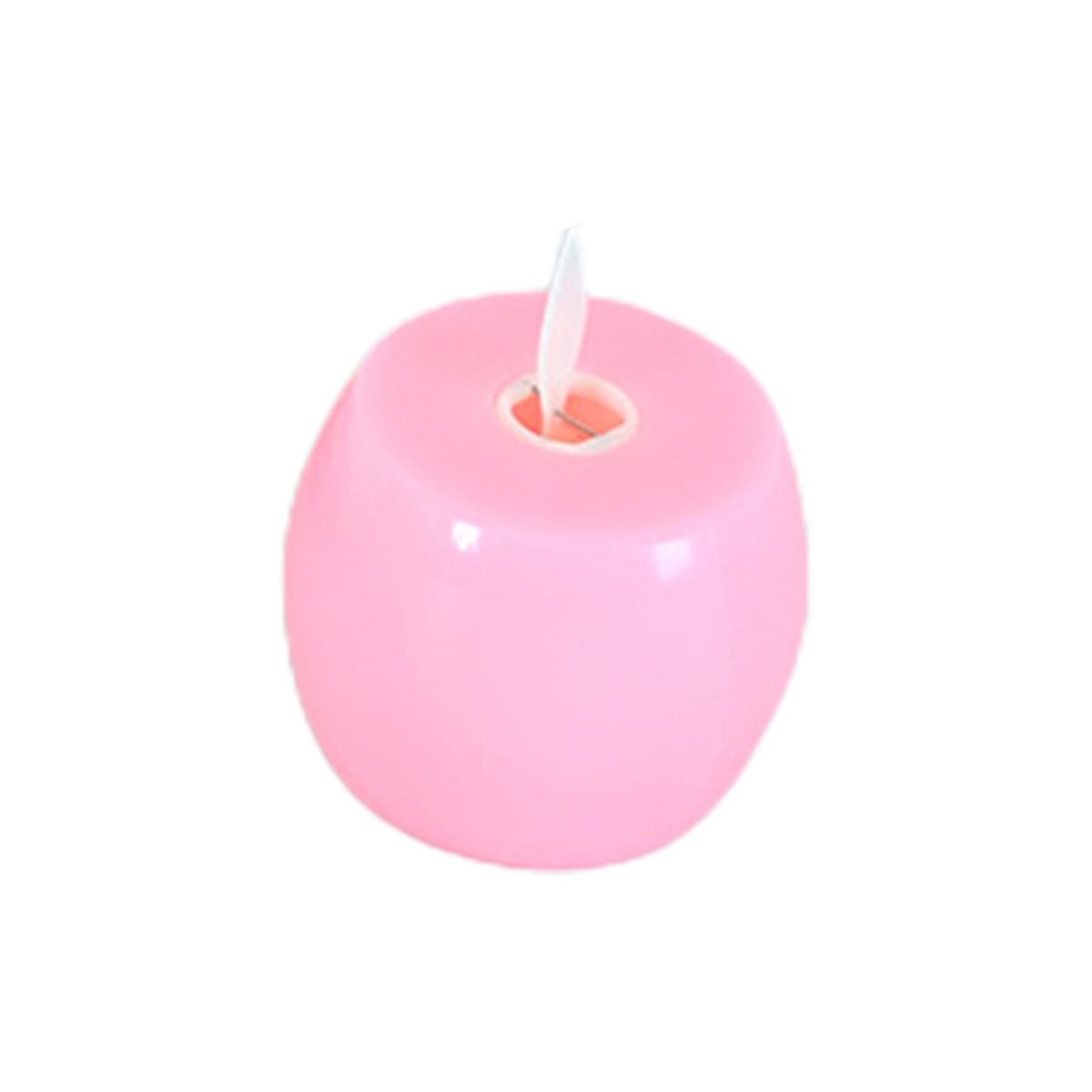 Electronic Candle Light LED Apple Candle Light Pink