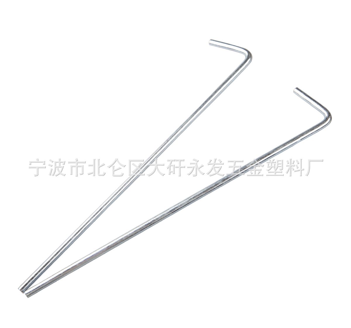 5PCS 7-shaped Tent Floor Nails Camping Canopy Floor Nails