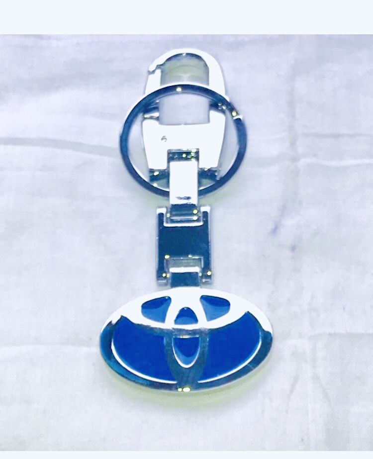 Blue Toyota Key Holder