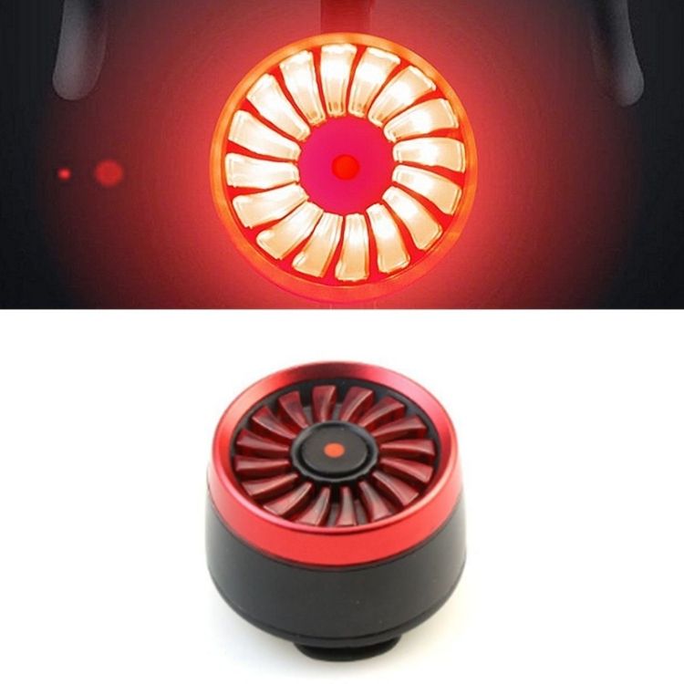 Bicycle Smart Sensor Brake Light USB Tail Light