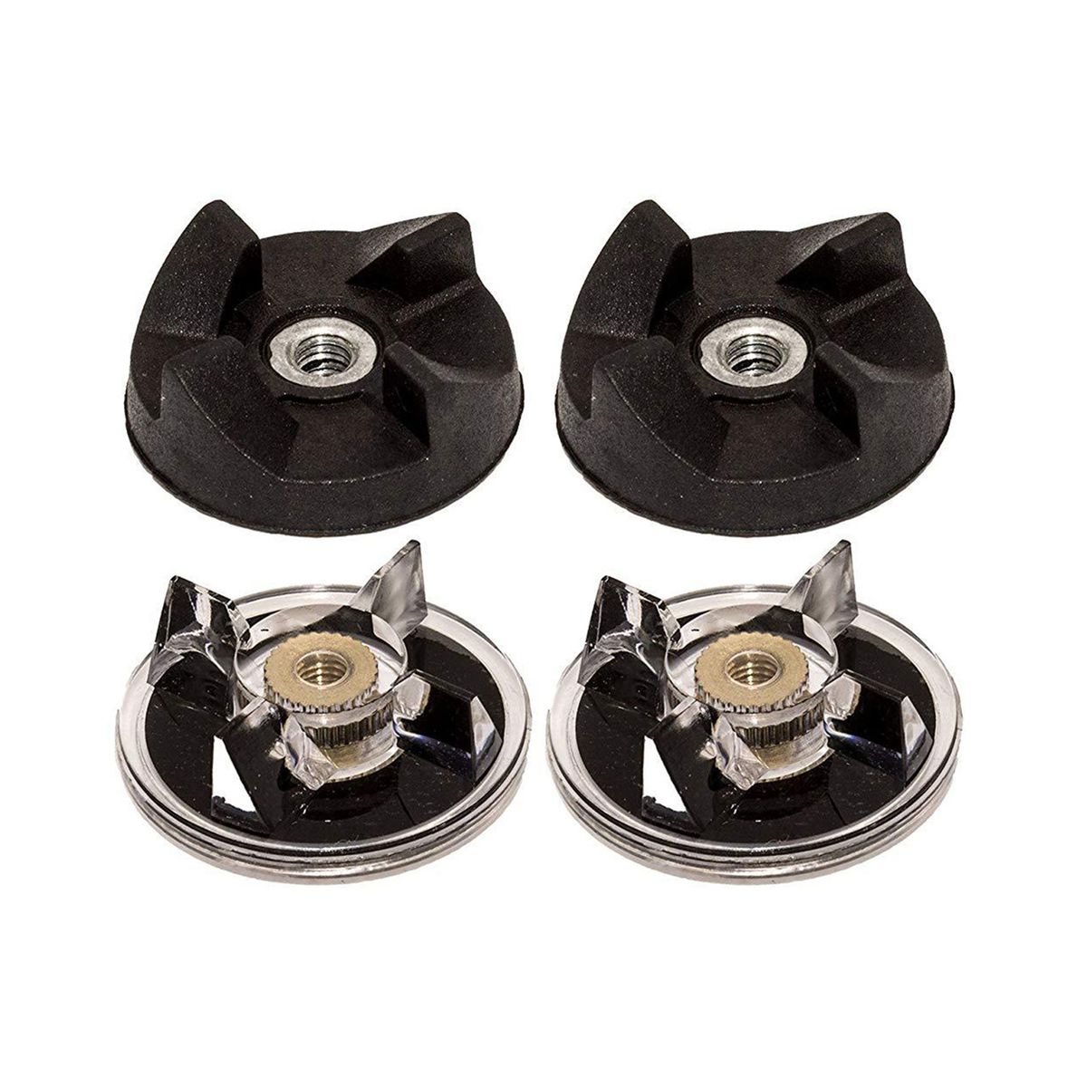 4Pcs Blade Replacement Gear Juicer Base Blender Spare Parts Gear Black