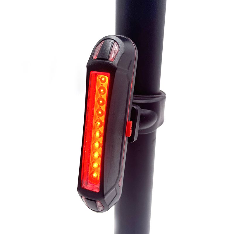 USB Rechargeable LED Bicycle Tail Light, Safety Tail Light
