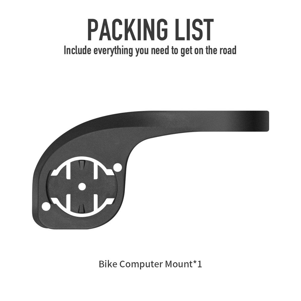 Bike Computer Mount Out Front Mount Bracket For 31.8mm