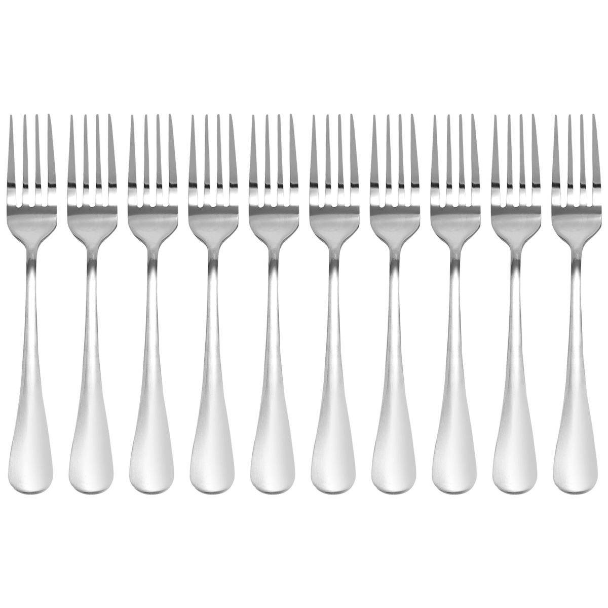 10 PCS Fork Table Stainless Steel Steak Fork Forks Cutlery