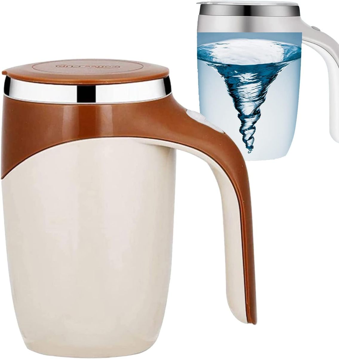 380ml Automatic Magnetic Rotating Home Office Mixing Cup