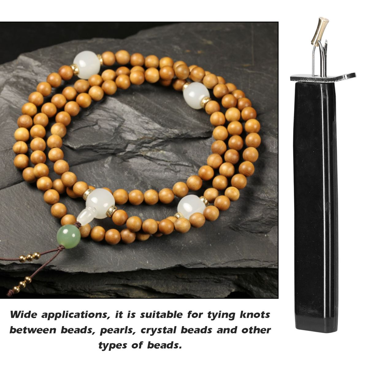 DIY Beading String Knotting Tool Knots Stringing Pearls
