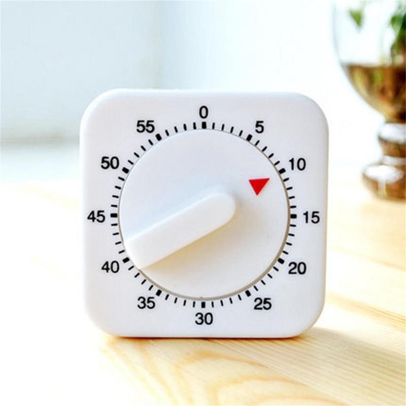 60 Minutes Mechanical Reminder Timer Kitchen Countdown With