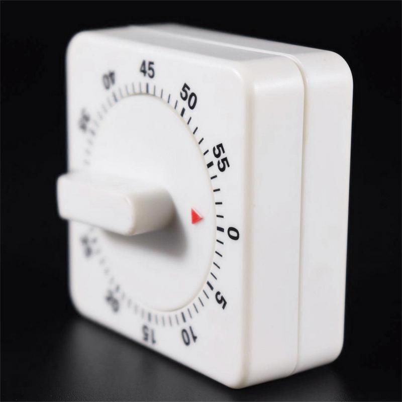 60 Minutes Mechanical Reminder Timer Kitchen Countdown With