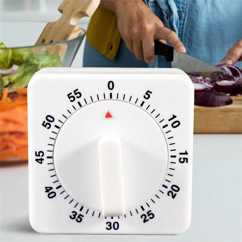 60 Minutes Mechanical Reminder Timer Kitchen Countdown With