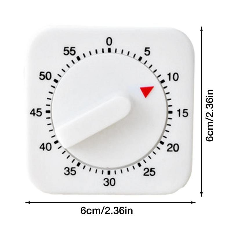 60 Minutes Mechanical Reminder Timer Kitchen Countdown With