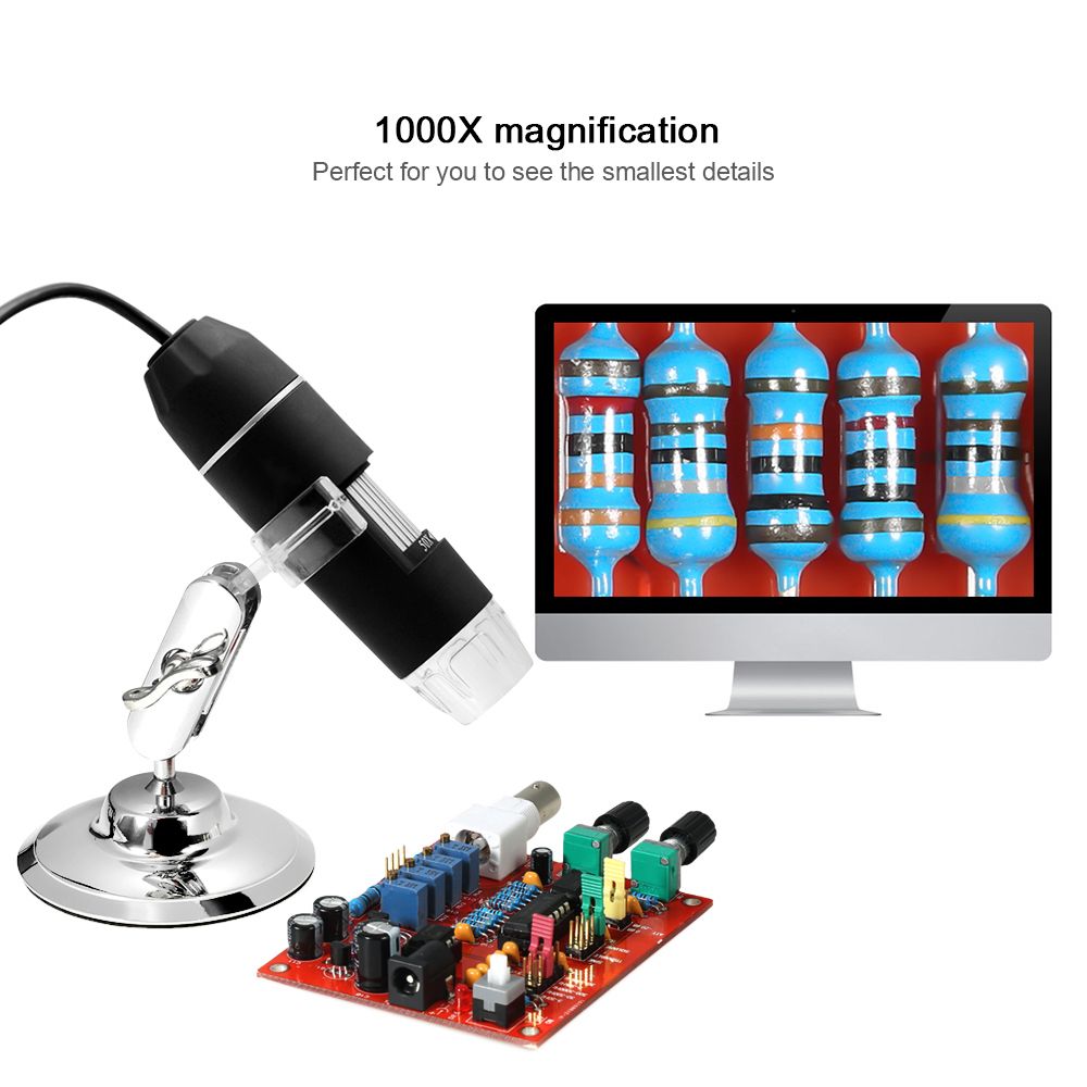 USB Digital Zoom Microscope Magnifier With OTG Function