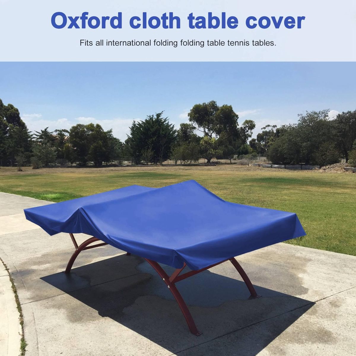 Ping Pong Table Covers Oxford Waterproof Outdoor Rain Wind