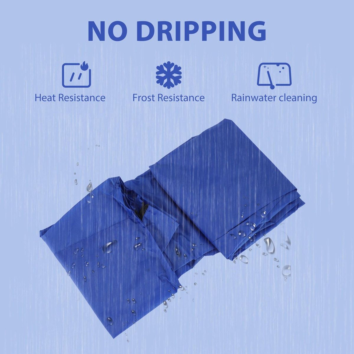 Ping Pong Table Covers Oxford Waterproof Outdoor Rain Wind
