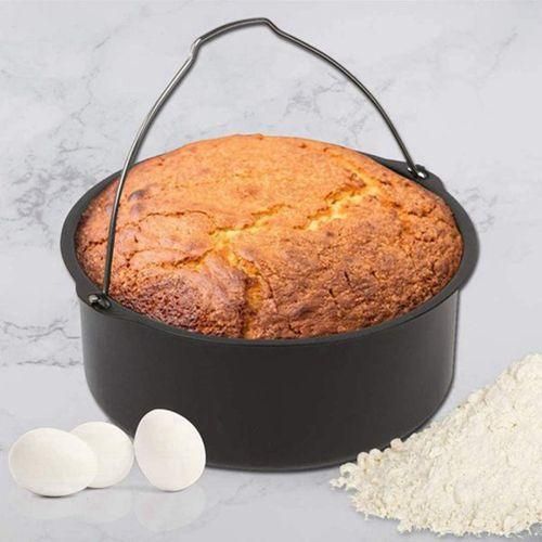 Cake Cans, Pizza Pan, 3Pcs/Set Steel Round Air