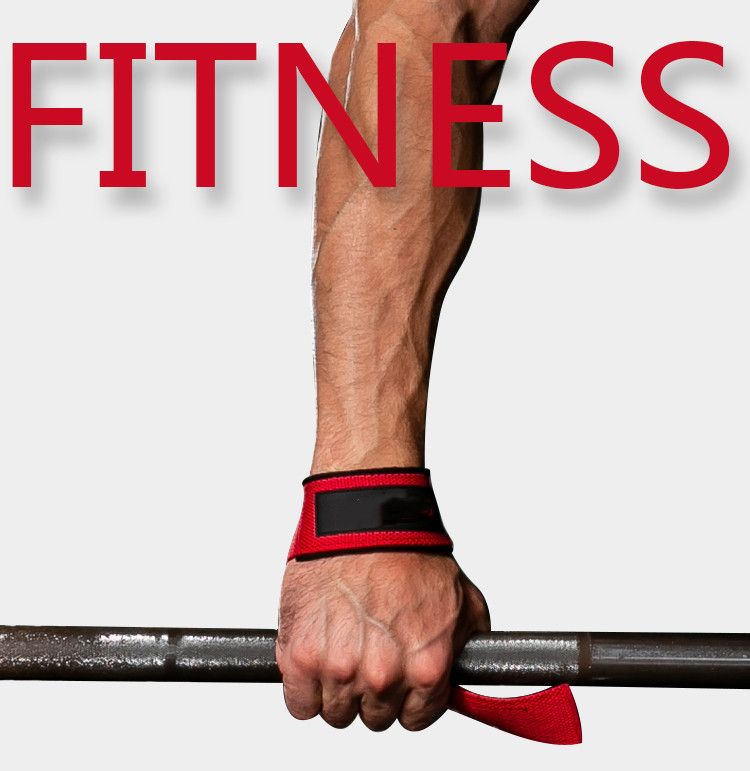 2pcs/Pair Gym Fitness Weight Lifting Grip Straps Dumbbell Hand Grips Training Wrist Support Bands