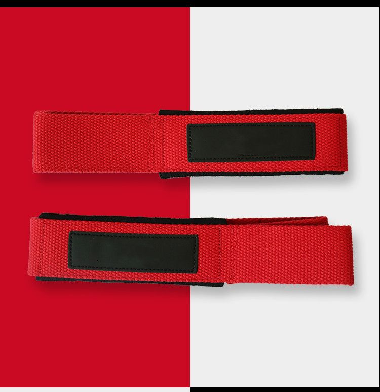 2pcs/Pair Gym Fitness Weight Lifting Grip Straps Dumbbell Hand Grips Training Wrist Support Bands