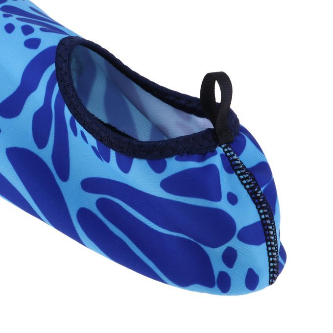 Sports Unisex Barefoot Water Skin Shoes  Socks Beach Blue L 38-39