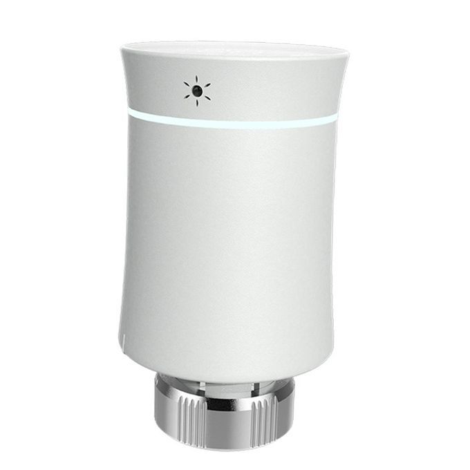 Actuator TRV Temperature Controller Voice Control White