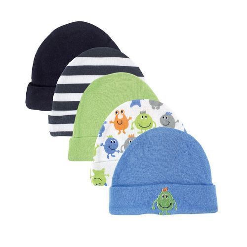 Baby Boy Caps Gift Set Of 5 Multicolour/Design