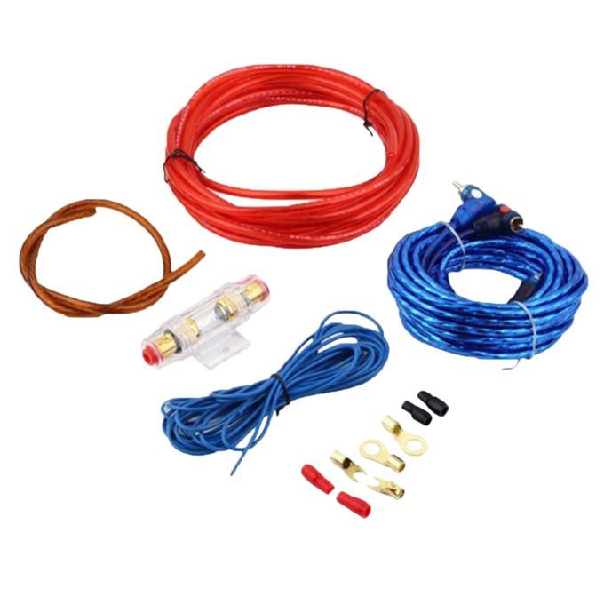 Car Audio Amplifier Installation Wiring Wire RCA Power Cable Complete